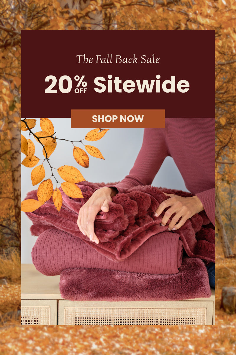 The Fall Back Sale: 20% off sitewide. Shop now.