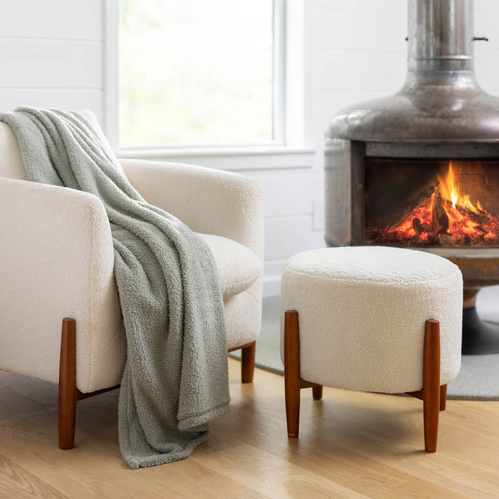 Berkshire Blanket and Home Co. Retro Comfort Plush Blanket
