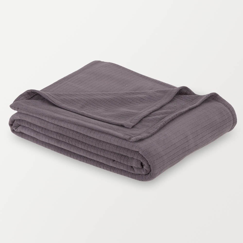 Berkshire Polartec Softec ブランケット (キング、グレー) Polartec