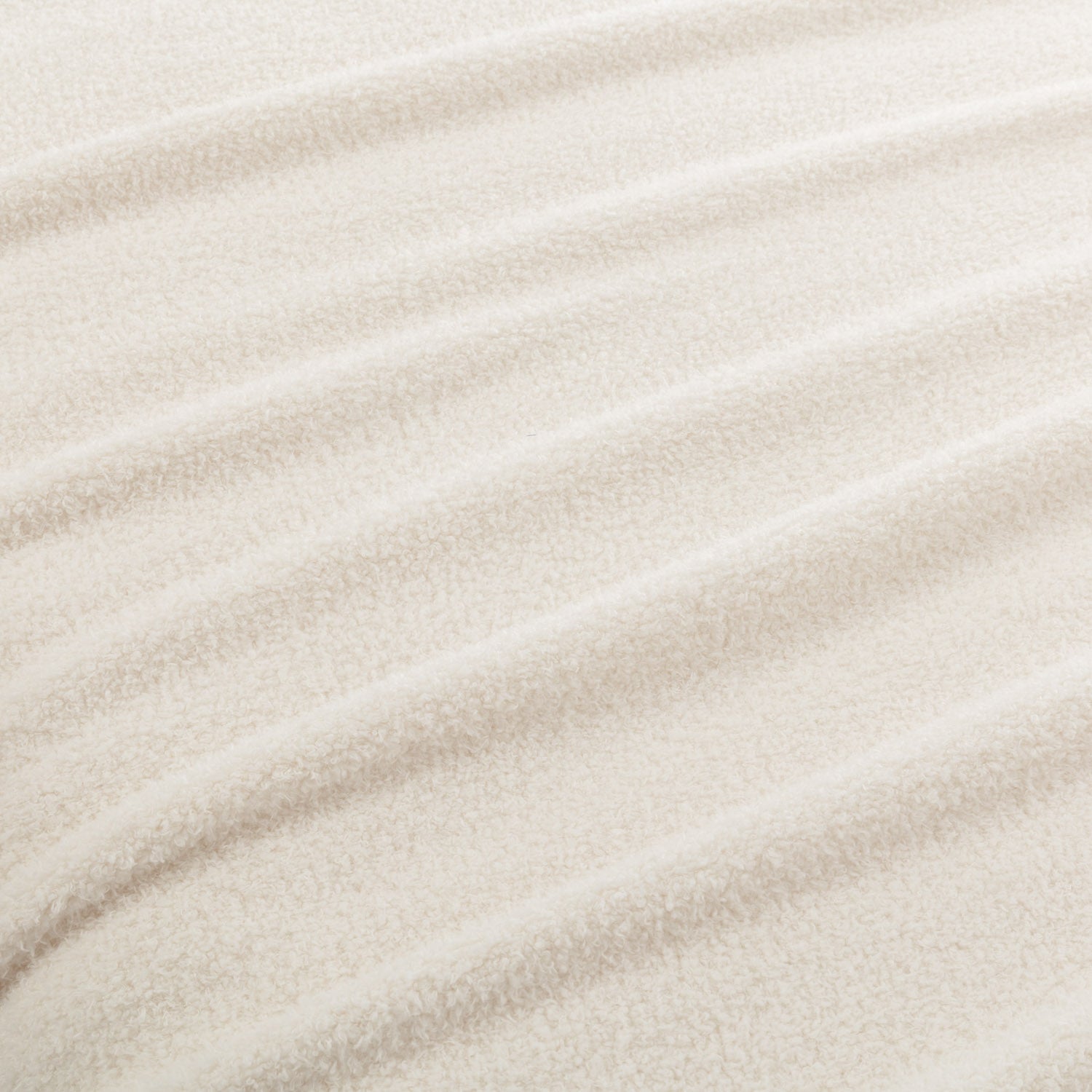 Close-up of beige fabric texture