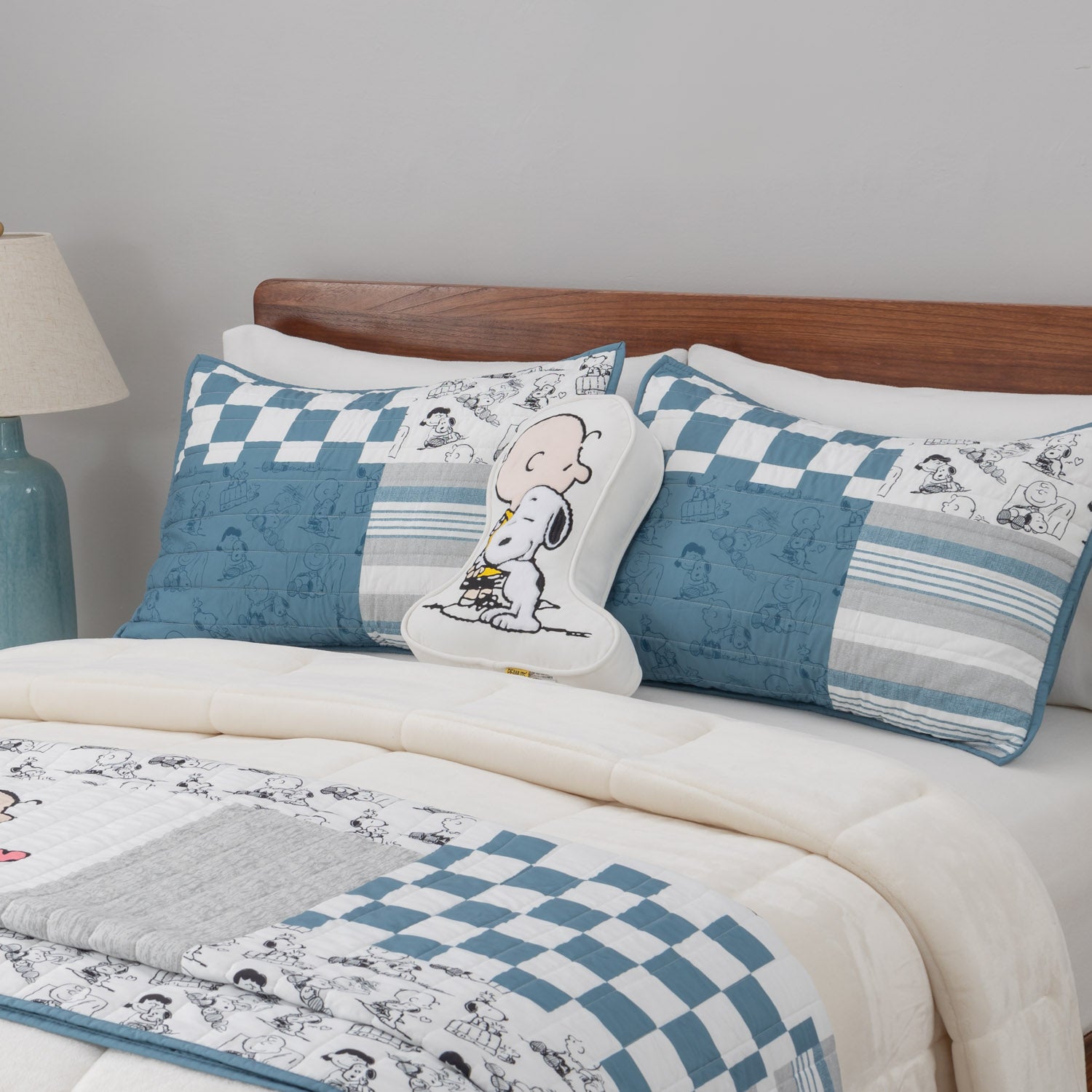 Peanuts® Patchwork Quilt Set | Peanuts | Berkshire Blanket and