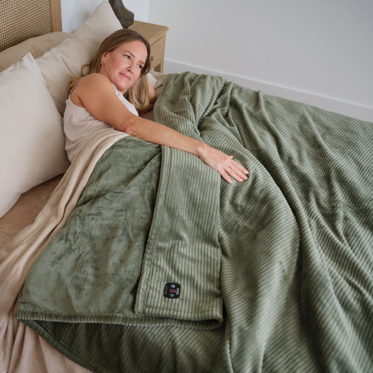 Heated VelvetLoft® Blanket