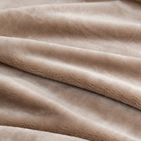 Close-up of Premium VelvetLoft® velvety plush in Hummus