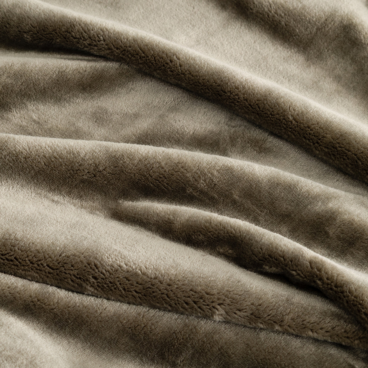 Close-up of Premium VelvetLoft® velvety plush in Kalamata