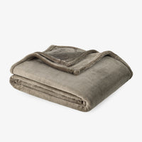 Premium VelvetLoft® Throw in Kalamata, folded on a white background