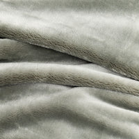Close-up of Premium VelvetLoft® velvety plush in Olive Shadow