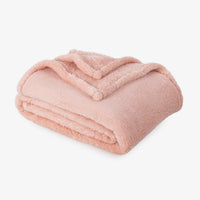 Premium Extra-Fluffy™ Throw in Country Lane, folded on a white background