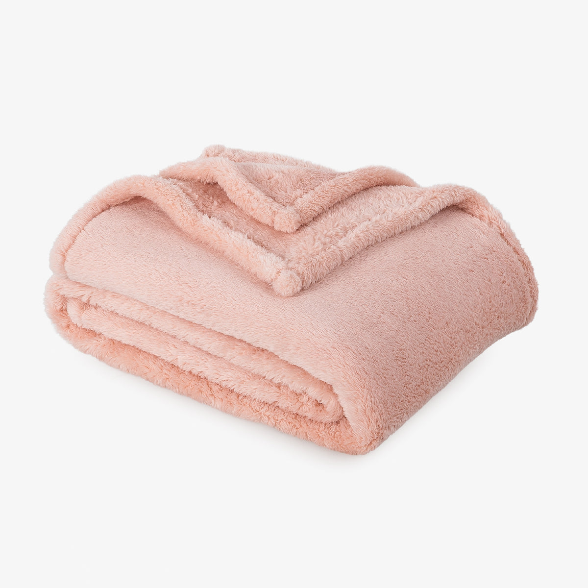 Premium Extra-Fluffy™ Throw in Country Lane, folded on a white background