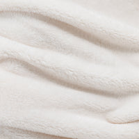 Close-up of Premium Extra-Fluffy™ high-pile plush in Cream
