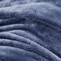 Close-up of Premium Extra-Fluffy™ high-pile plush in Galaxy Blue