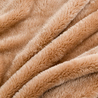 Close-up of Premium Extra-Fluffy™ high-pile plush in Prosecco