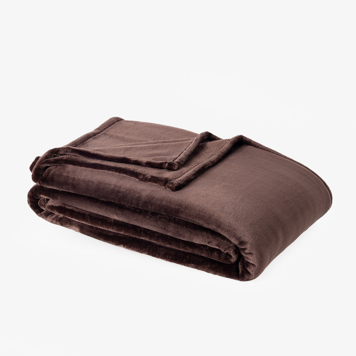 Premium VelvetLoft® Blanket in Colt, folded on a white background