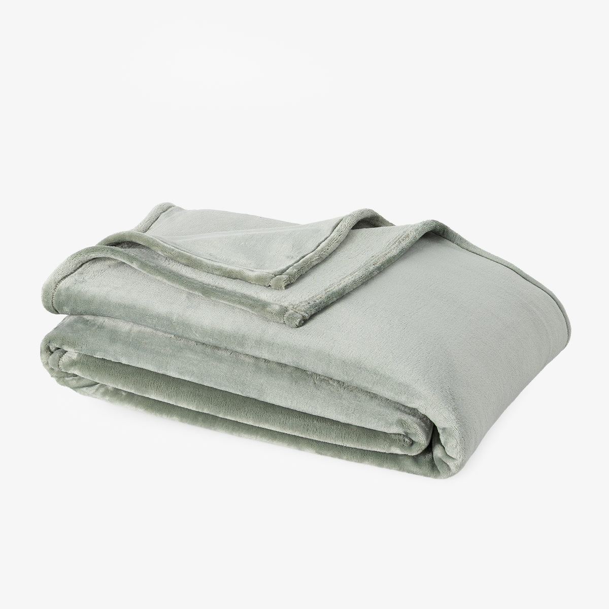 Premium VelvetLoft® Blanket in Rolling Hills, folded on a white background