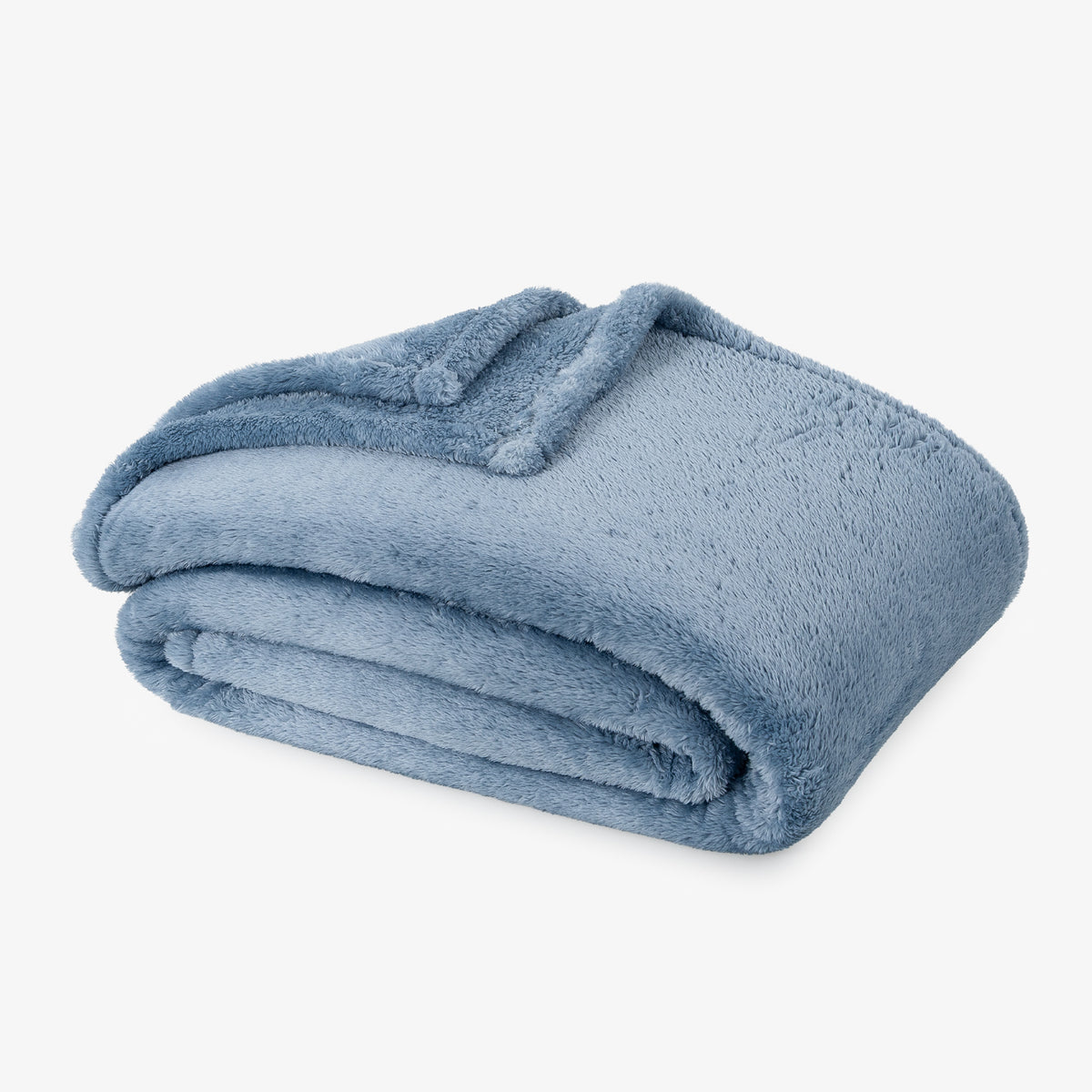 Premium Extra-Fluffy™ Blanket in Arona, folded on a white background