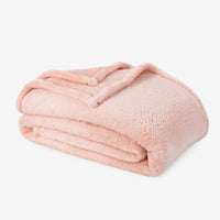 Premium Extra-Fluffy™ Blanket in Country Lane, folded on a white background