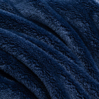 Close-up of Premium Extra-Fluffy™ high-pile plush in Dress Blue