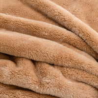 Close-up of Premium Extra-Fluffy™ high-pile plush in Prosecco