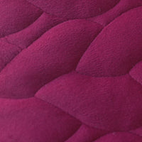 Video of a maroon textured VelvetLoft Quilt Set